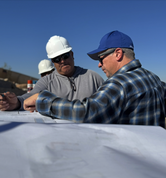Dean Ouellette on a job site